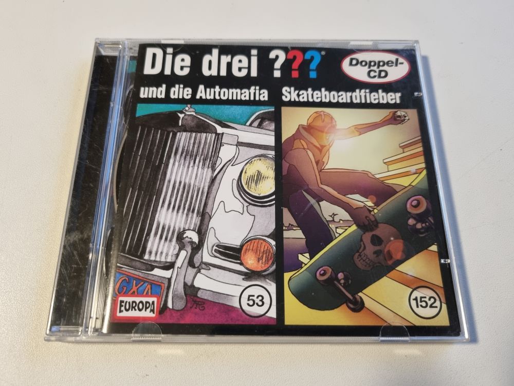 (Bild für) CD Die drei ??? - und die Automafia / Skateboardfieber - zum Schließen ins Bild klicken