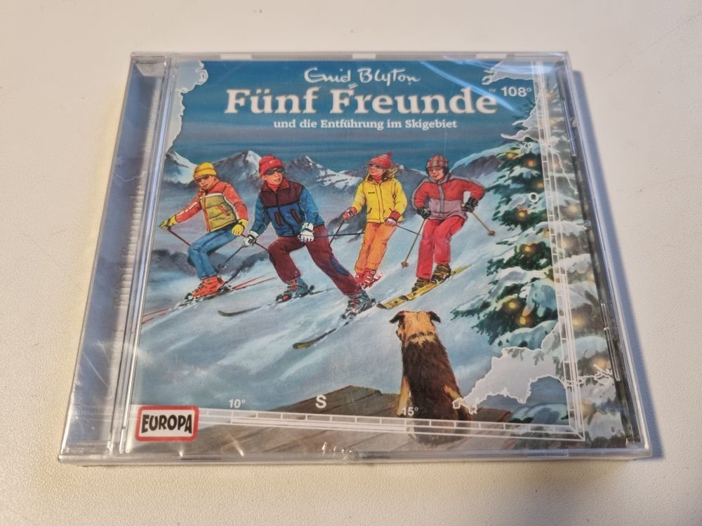 (Bild für) CD Fünf Freunde - 108 und die Entführung im Skigebiet - zum Schließen ins Bild klicken