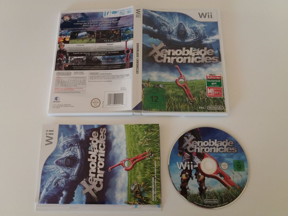 Wii Xenoblade Chronicles NOE - zum Schließen ins Bild klicken