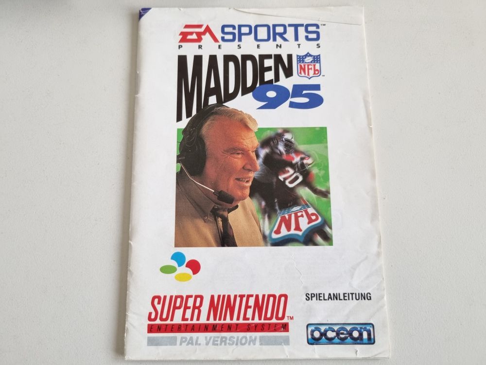 Madden NFL '95 SNES Gameplay HD 