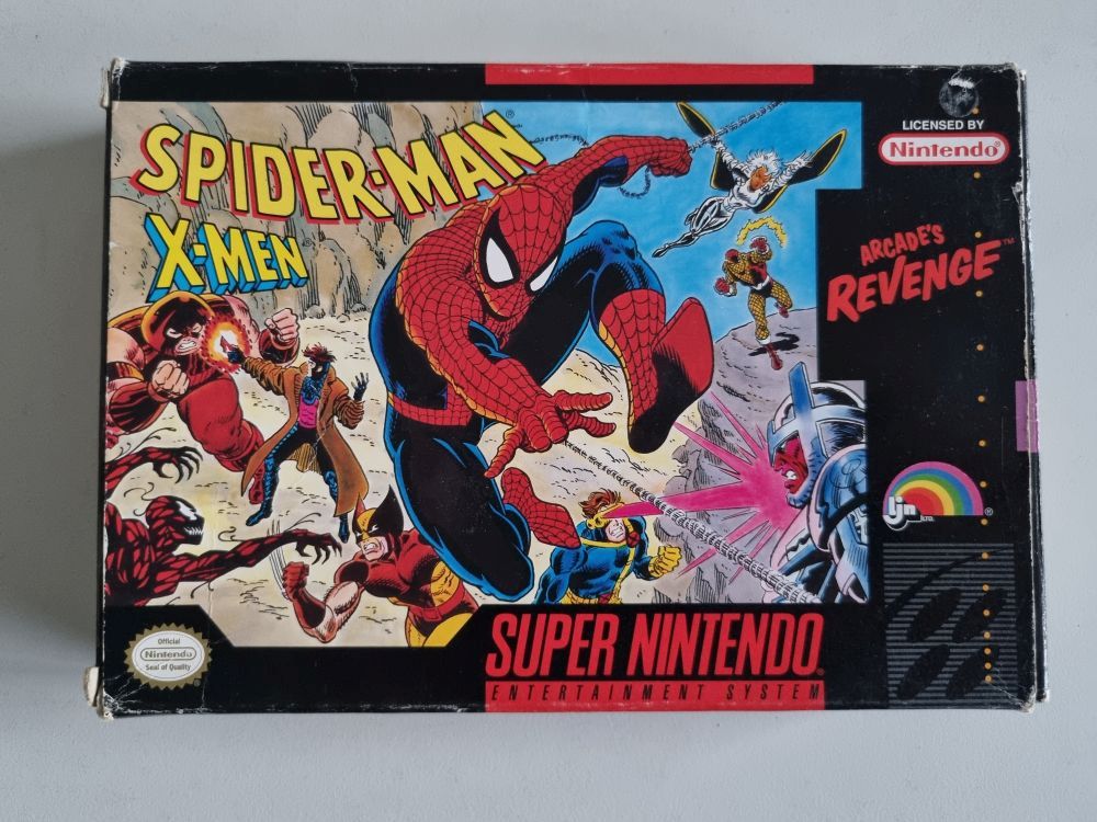 SNES Spider-Man X-Men - Arcade's Revenge USA [74178] - € -  RetroGameCollectorHeaven - english version