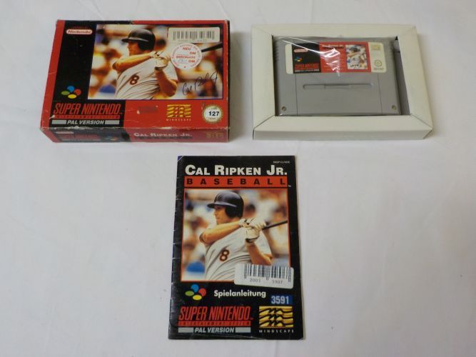 cal ripken jr baseball snes