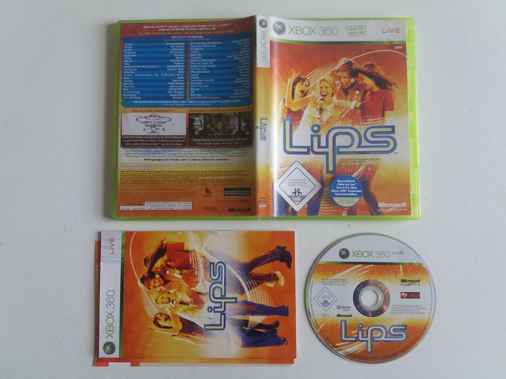 (Bild für) Xbox 360 Lips - zum Schließen ins Bild klicken