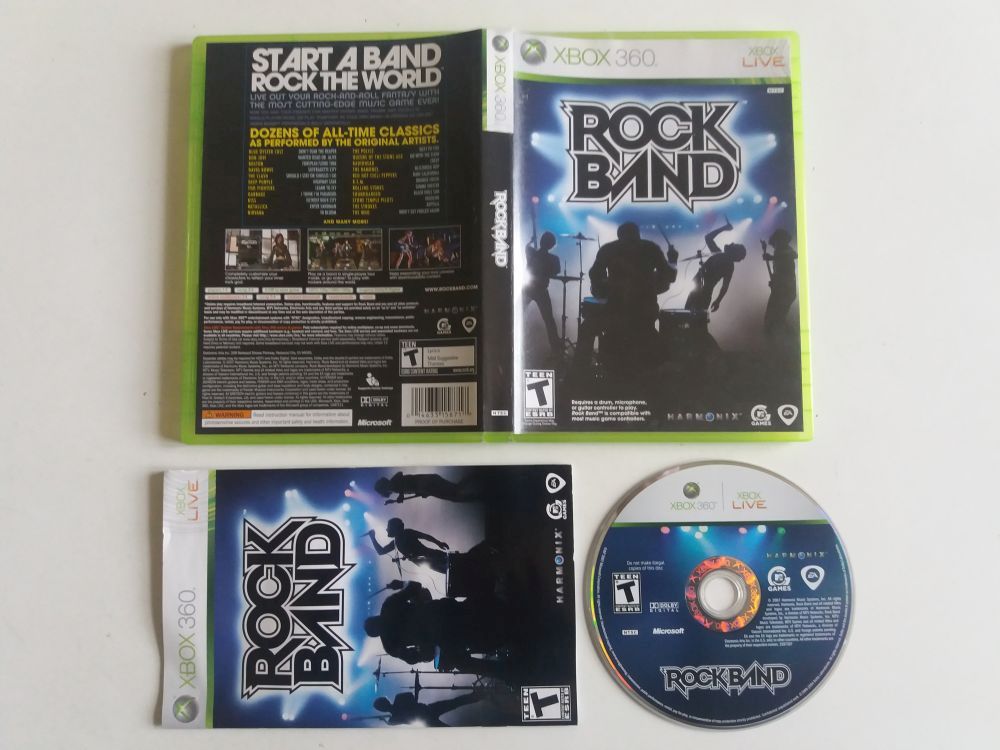 (Bild für) Xbox 360 Rockband - zum Schließen ins Bild klicken