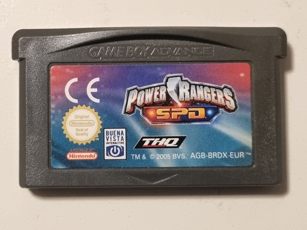 (Bild für) GBA Power Rangers S.P.D. EUR - zum Schließen ins Bild klicken