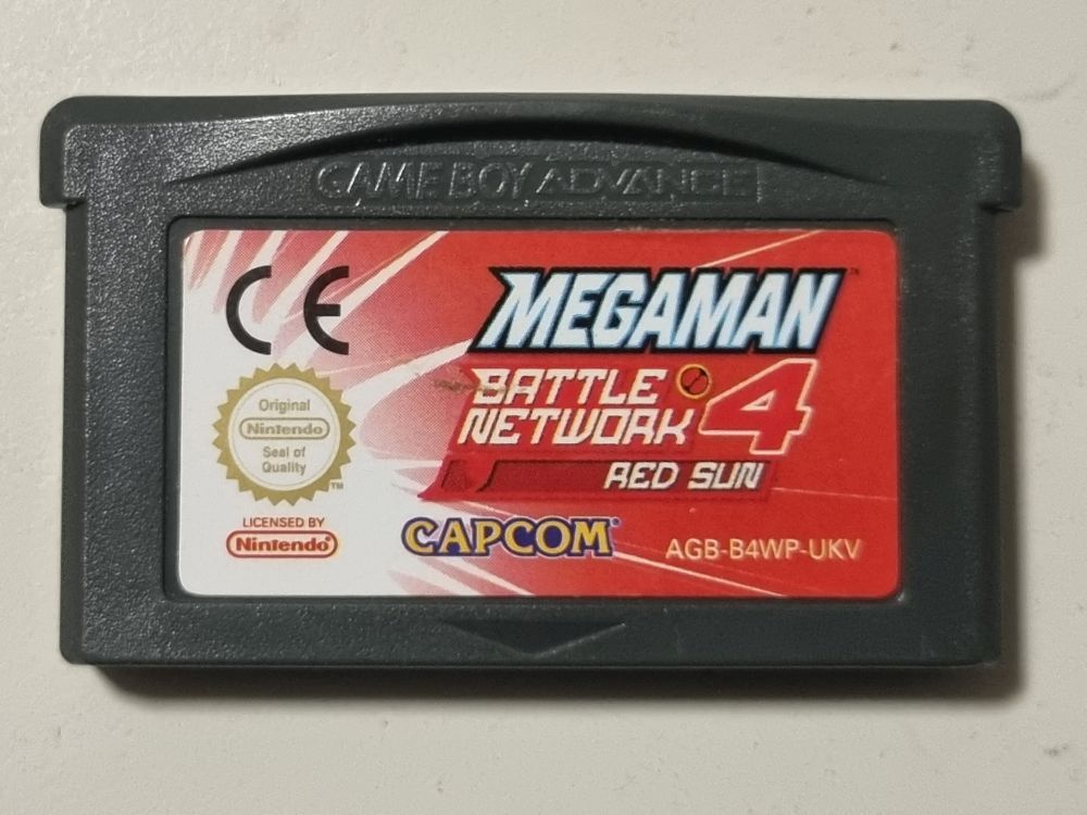 (Bild für) GBA Mega Man - Battle Network 4 - Red Sun UKV - zum Schließen ins Bild klicken