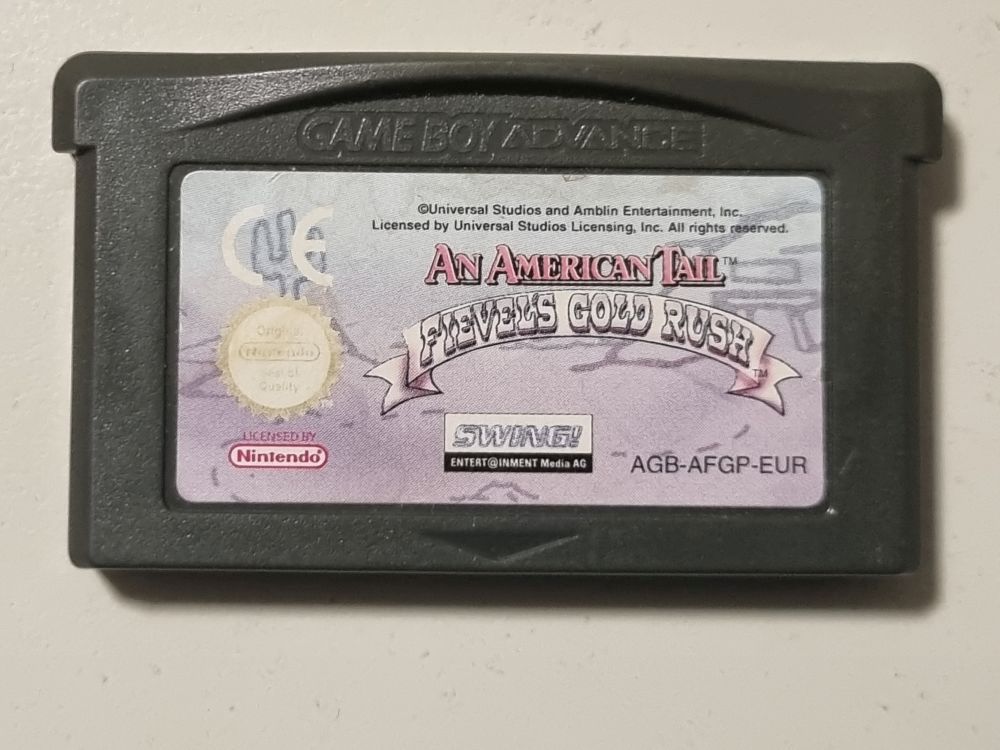 GBA An American Tail - Fievel's Gold Rush EUR - zum Schließen ins Bild klicken