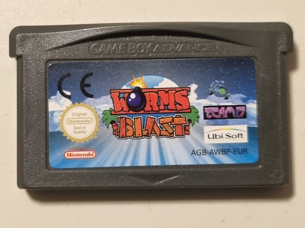 (Bild für) GBA Worms Blast EUR - zum Schließen ins Bild klicken