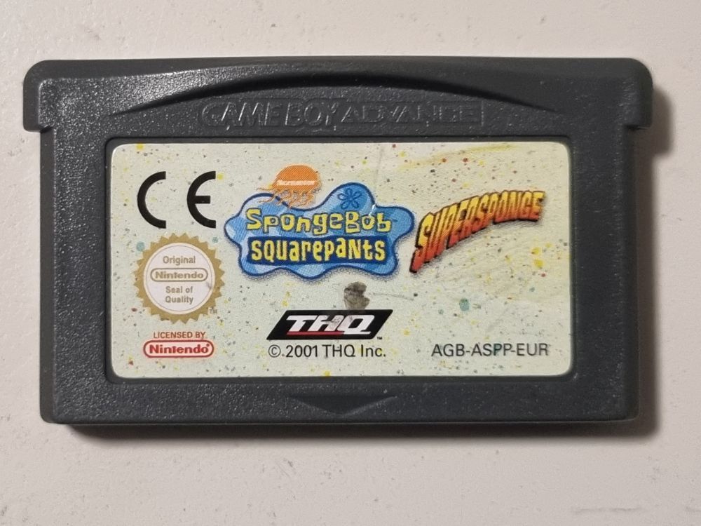 (Bild für) GBA Spongebob Squarepants - Supersponge EUR - zum Schließen ins Bild klicken