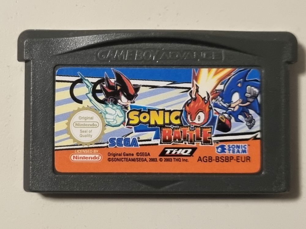 (Bild für) GBA Sonic Battle EUR - zum Schließen ins Bild klicken