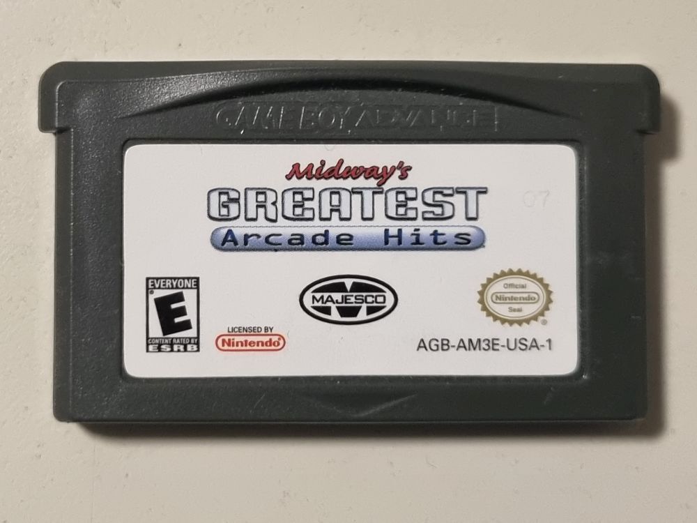 GBA Midway's Greatest Arcade Hits USA - zum Schließen ins Bild klicken