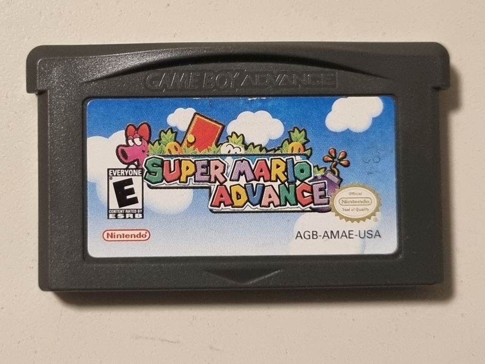 GBA Super Mario Advance USA - zum Schließen ins Bild klicken