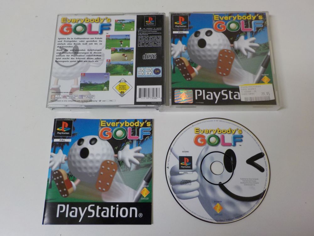 (Bild für) PS1 Everybody's Golf - zum Schließen ins Bild klicken