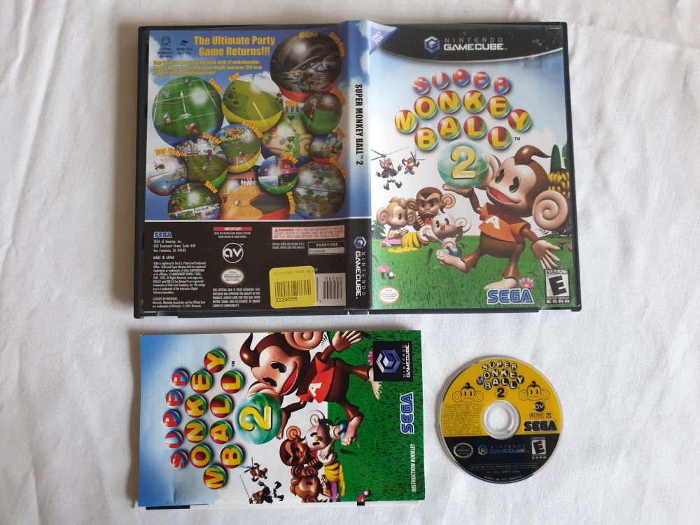 (Bild für) GC Super Monkey Ball 2 USA - zum Schließen ins Bild klicken