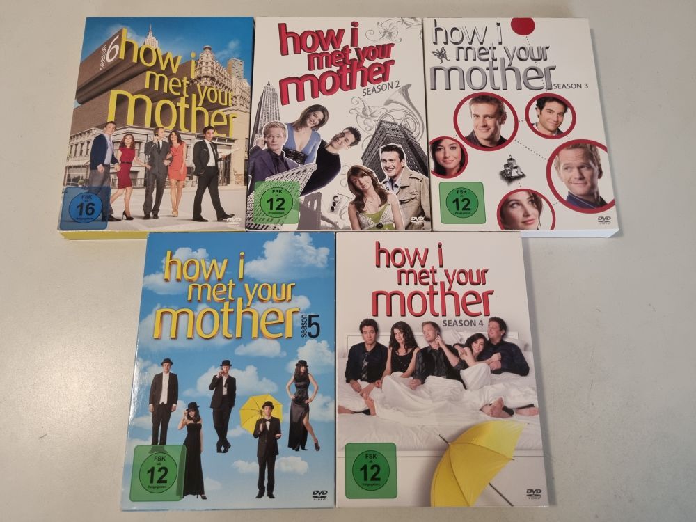 (Bild für) DVD How I met your mother - Season 1 - 5 - zum Schließen ins Bild klicken
