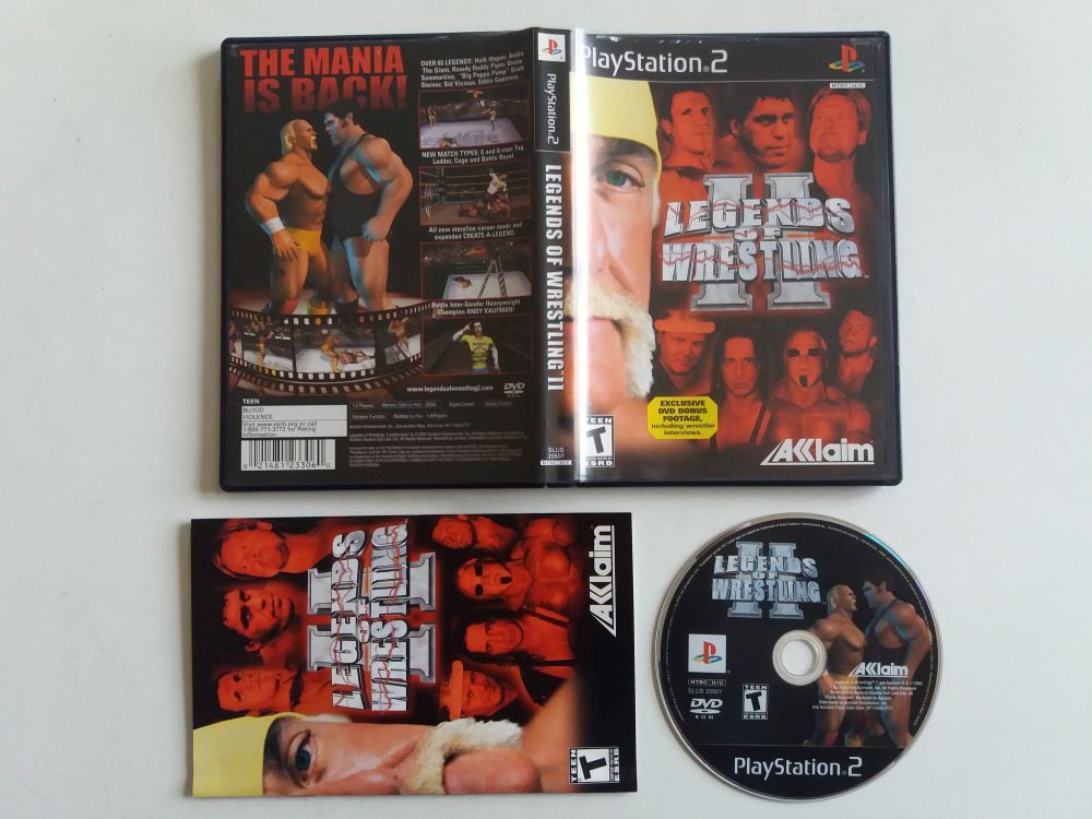 PS2 Legends of Wrestling II - zum Schließen ins Bild klicken