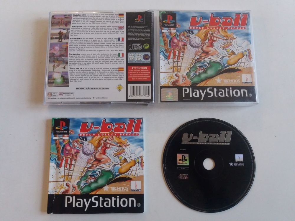 (Bild für) PS1 V-Ball Beach Volley Heroes - zum Schließen ins Bild klicken