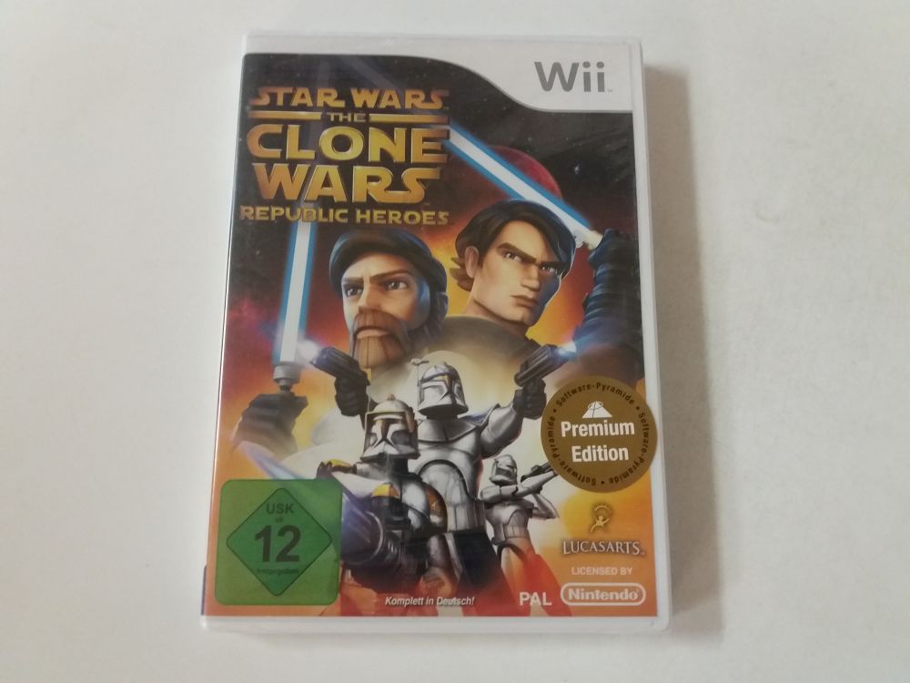 Wii Star Wars The Clone Wars Republic Heroes NOE - zum Schließen ins Bild klicken