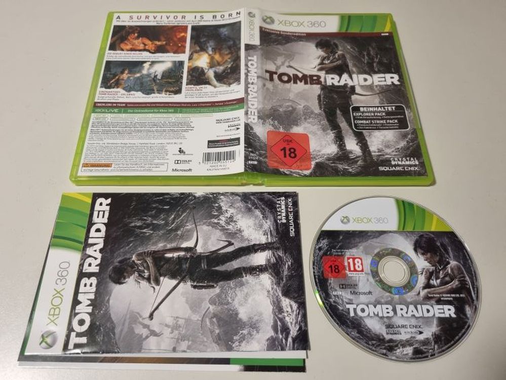 Xbox 360 Tomb Raider - zum Schließen ins Bild klicken