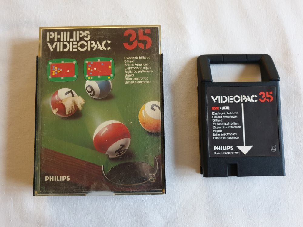 Videopac 35 - Electronic billiards - zum Schließen ins Bild klicken