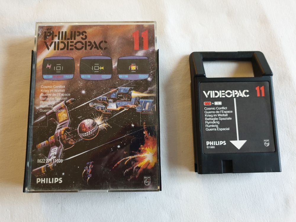 (Bild für) Videopac 11 - Cosmic Conflict - zum Schließen ins Bild klicken