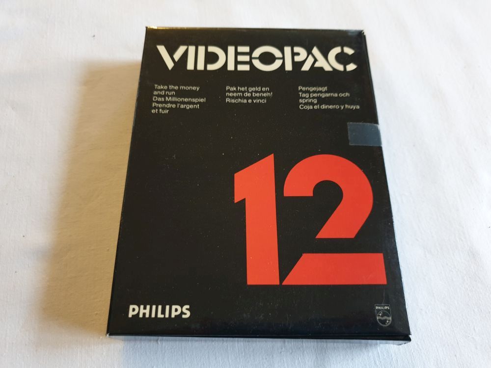 (Bild für) Videopac 12 - Take the money and run - zum Schließen ins Bild klicken