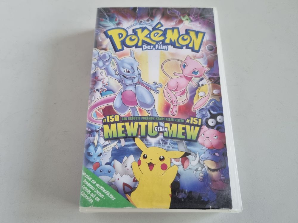 VHS Pokemon Der Film - Mewtu gegen Mew - zum Schließen ins Bild klicken