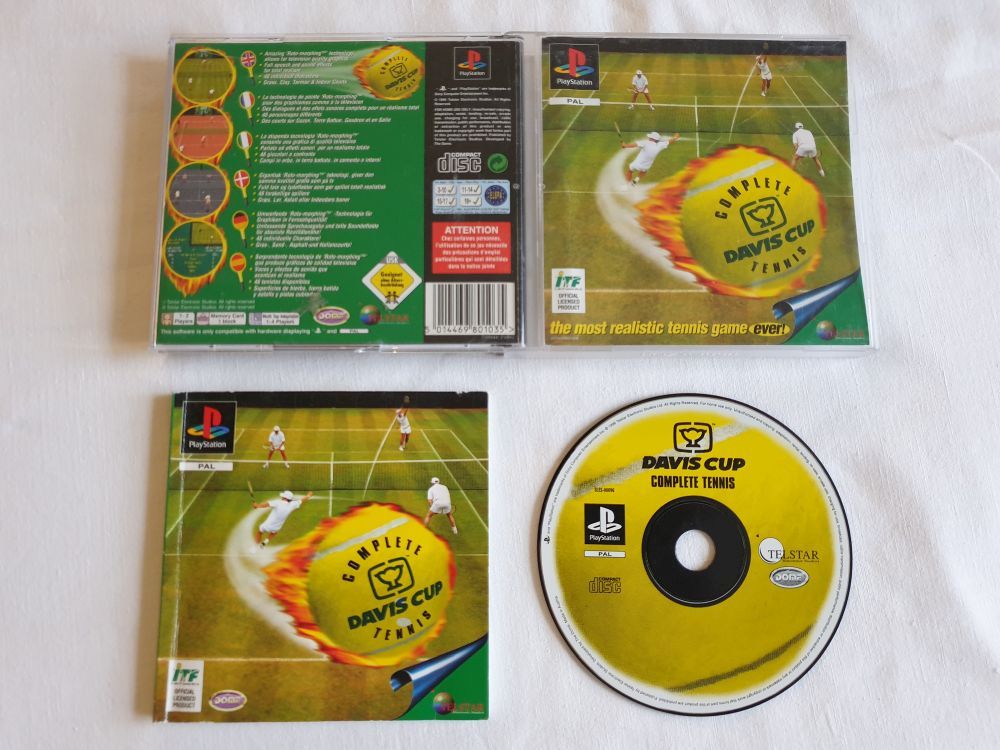 (Bild für) PS1 Davis Cup Tennis - zum Schließen ins Bild klicken