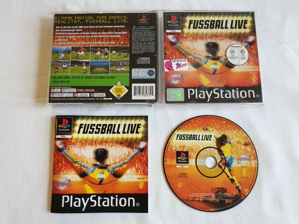 (Bild für) PS1 Fussball Live - zum Schließen ins Bild klicken