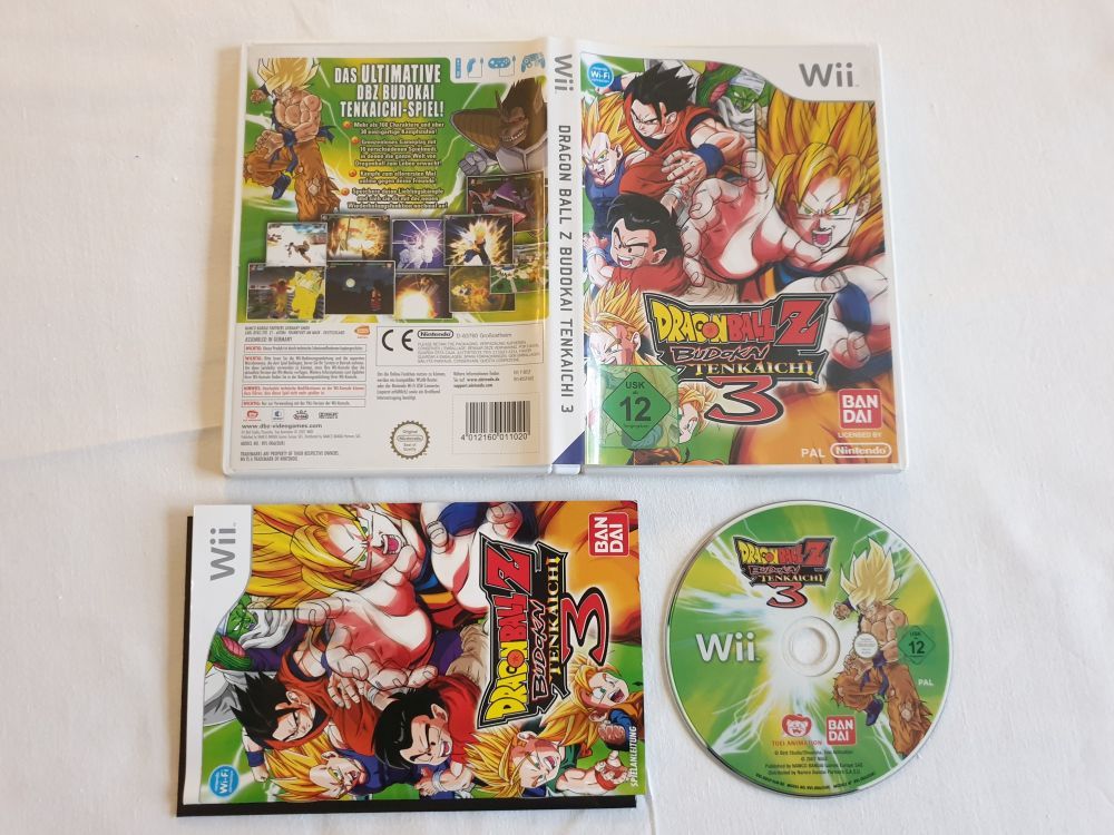 Wii Dragon Ball Budokai Tenkaichi 3 NOE - zum Schließen ins Bild klicken