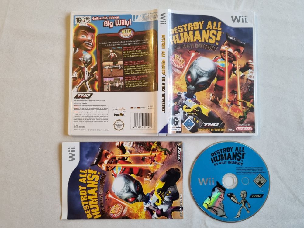 Wii Destroy All Humans! Big Willy: Entfesselt NOE - zum Schließen ins Bild klicken