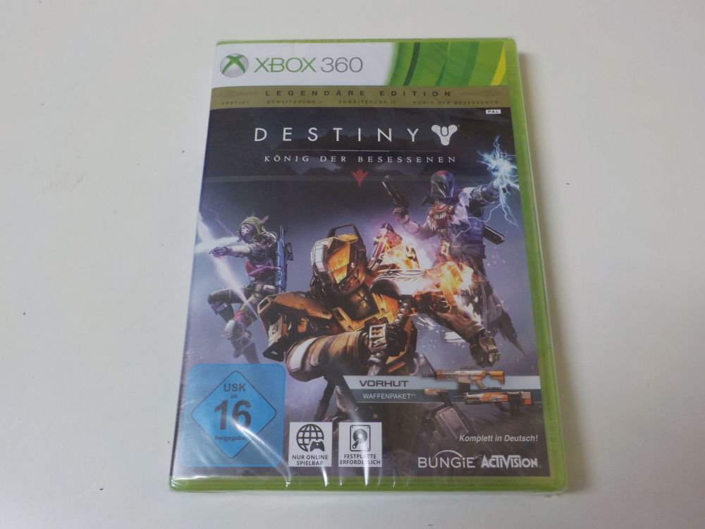 (Bild für) Xbox 360 Destiny König der Besessenen Legendäre Edition - zum Schließen ins Bild klicken