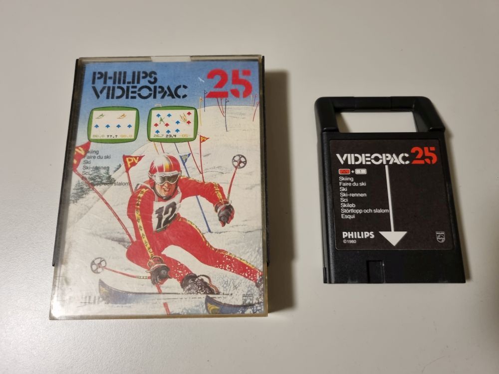 (Bild für) Videopac 25 - Skiing - zum Schließen ins Bild klicken