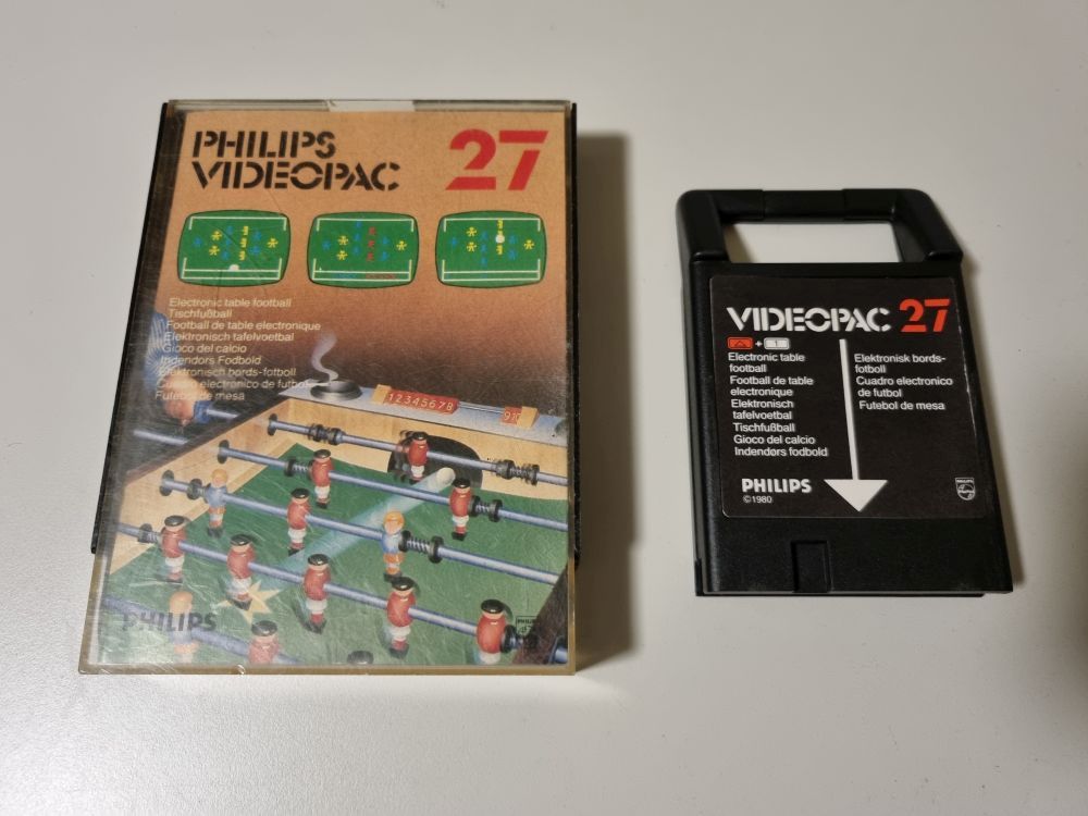 (Bild für) Videopac 27 - Electronic Table Football - zum Schließen ins Bild klicken