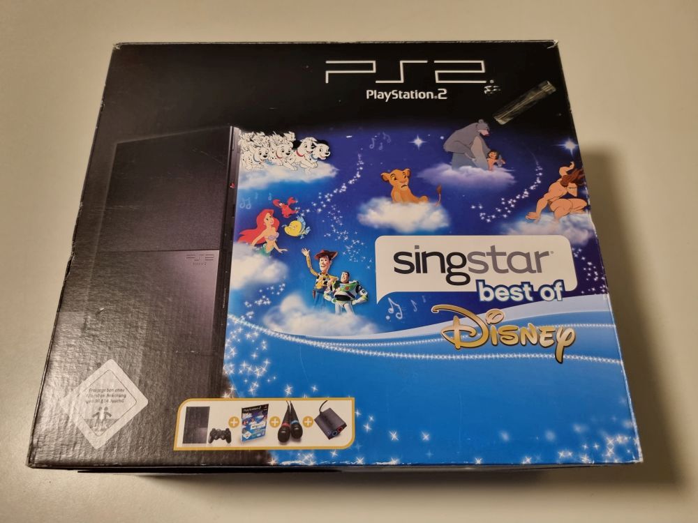 PS2 Console Slim SCPH-90004 - Singstar - Best of Disney Edition - zum Schließen ins Bild klicken