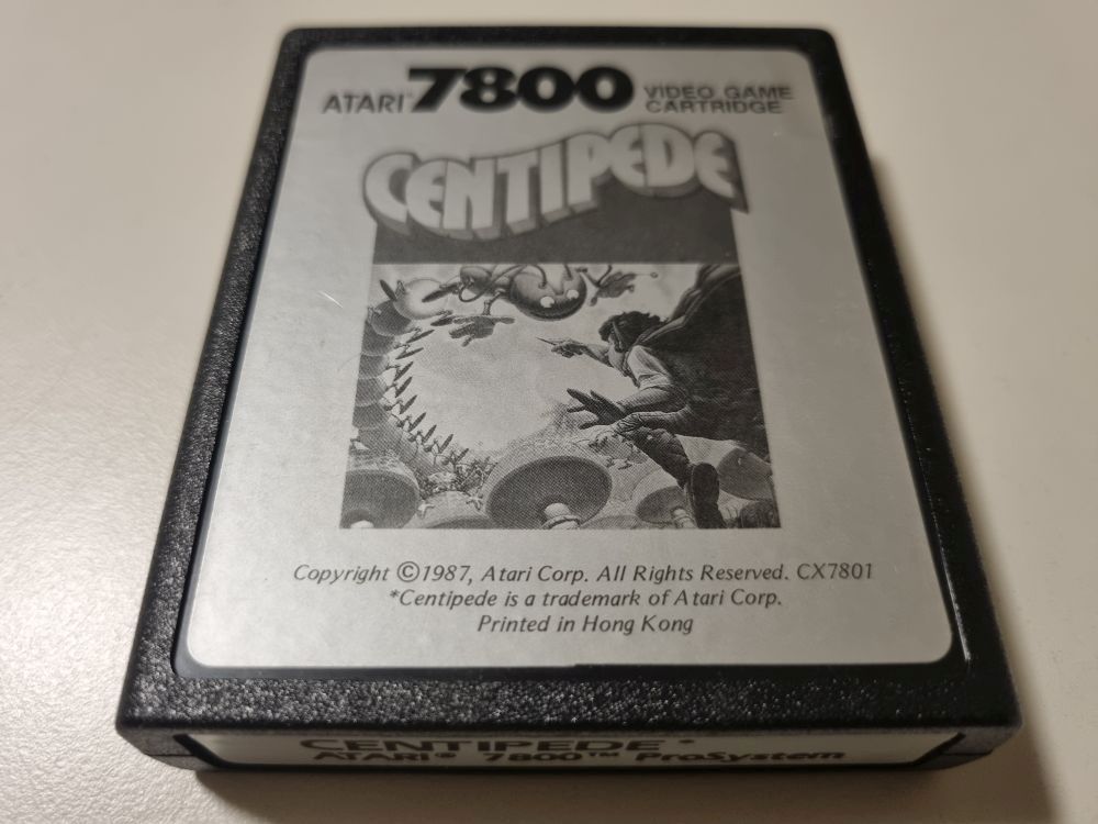 (Bild für) Atari 7800 Centipede - zum Schließen ins Bild klicken