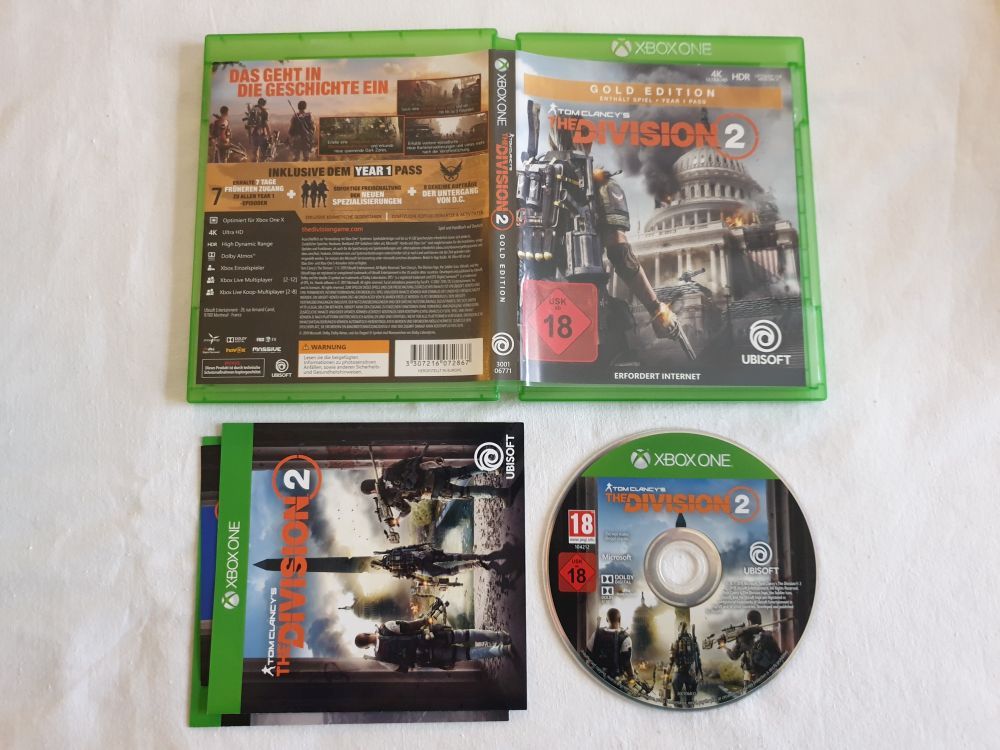 Xbox One Tom Clancy's The Division 2 - Gold Edition - zum Schließen ins Bild klicken