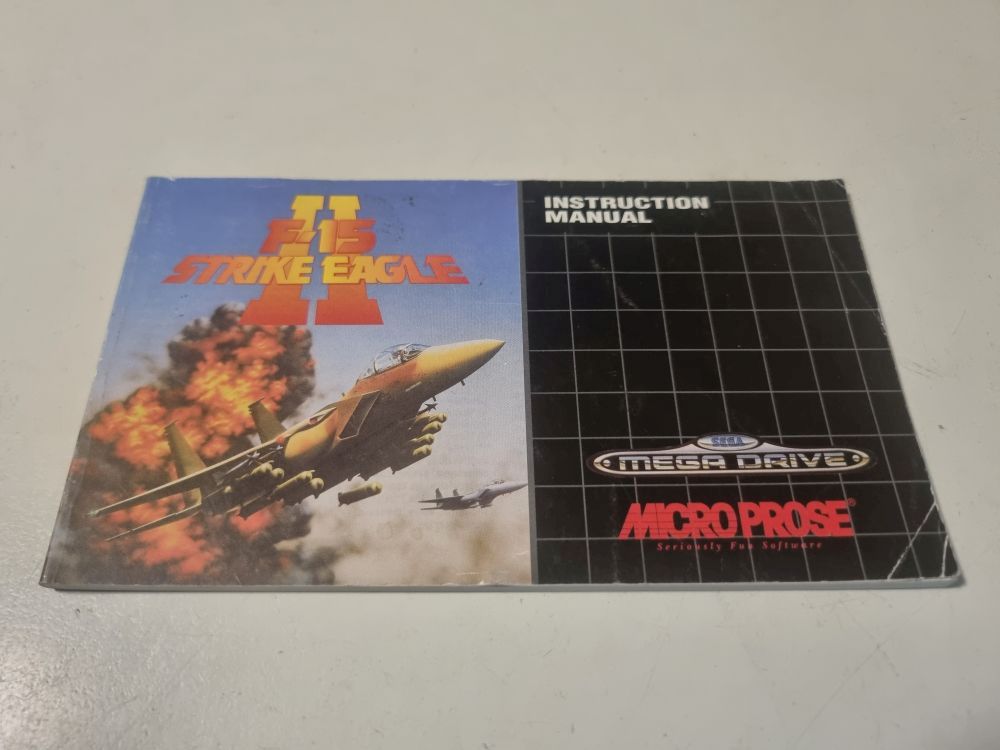 (Bild für) MD F-15 Strike Eagle II Anleitung - zum Schließen ins Bild klicken