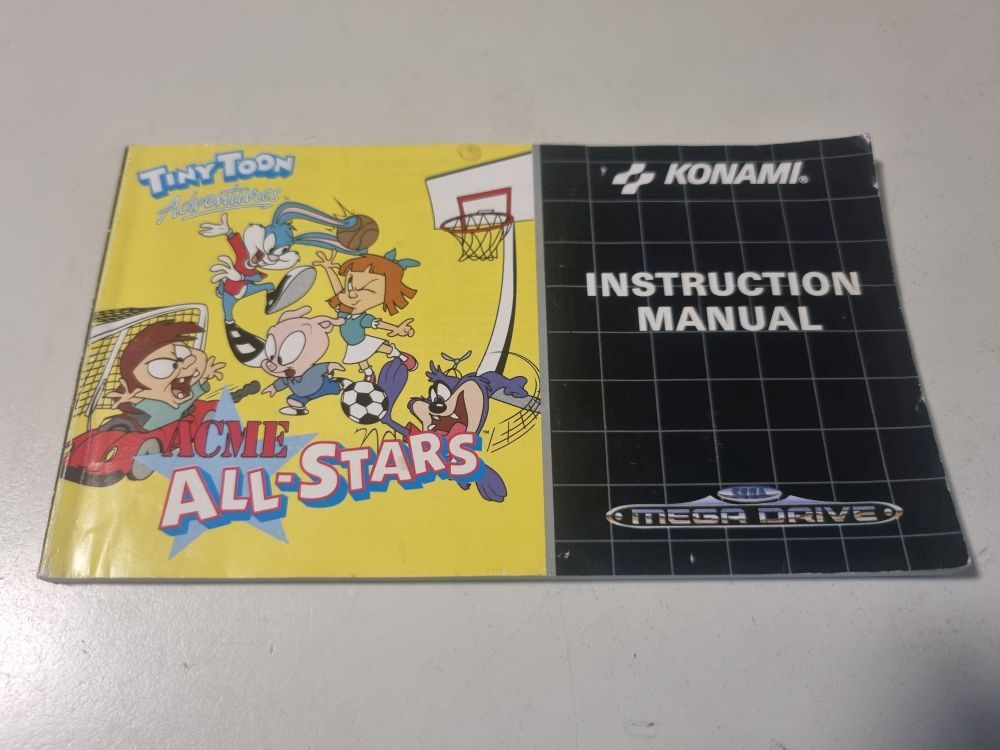 (Bild für) MD Tiny Toon Adventure - ACME All-Stars Anleitung - zum Schließen ins Bild klicken