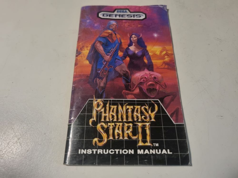 (Bild für) GEN Phantasy Star II Anleitung - zum Schließen ins Bild klicken