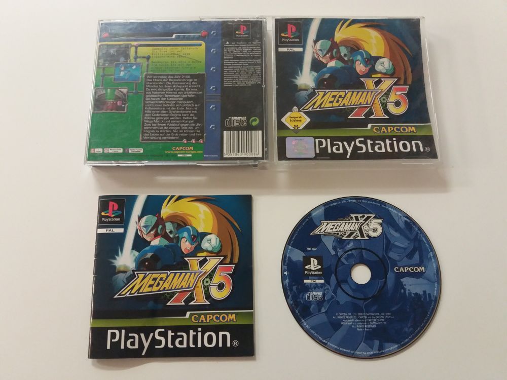 (Bild für) PS1 Mega Man X5 - zum Schließen ins Bild klicken