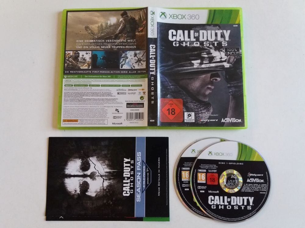 (Bild für) Xbox 360 Call of Duty Ghosts - zum Schließen ins Bild klicken