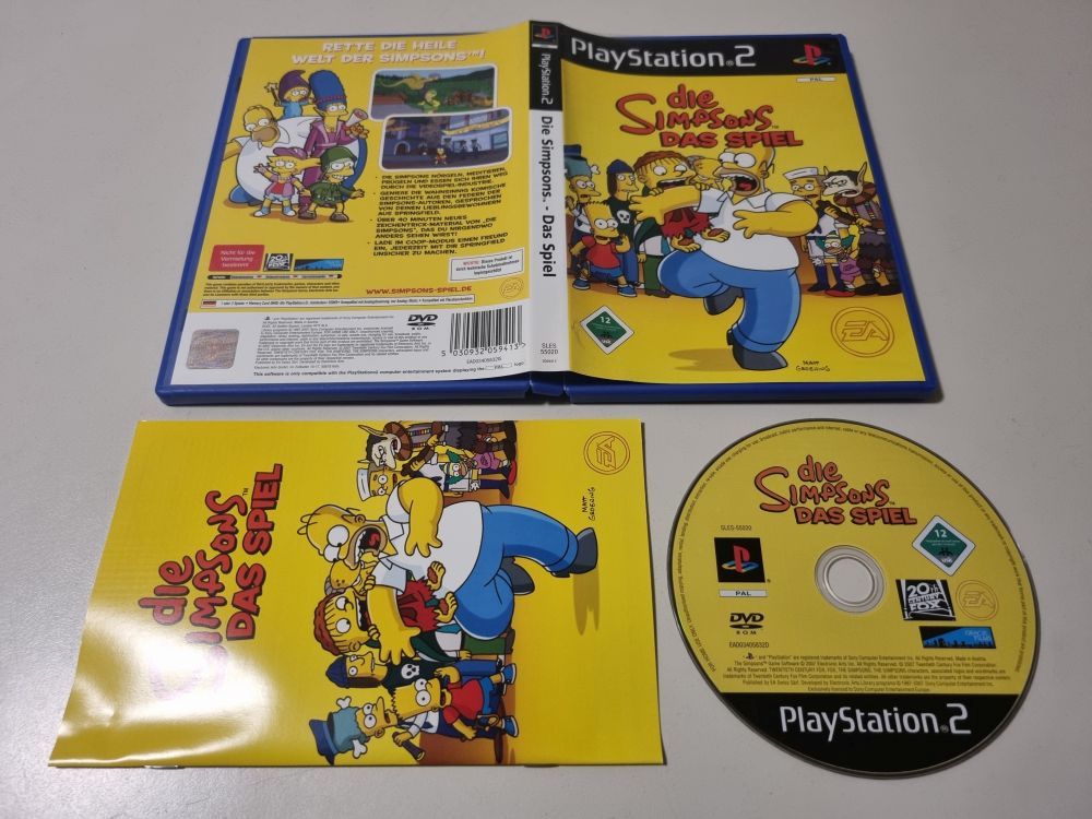 (Bild für) PS2 Die Simpsons - Das Spiel - zum Schließen ins Bild klicken