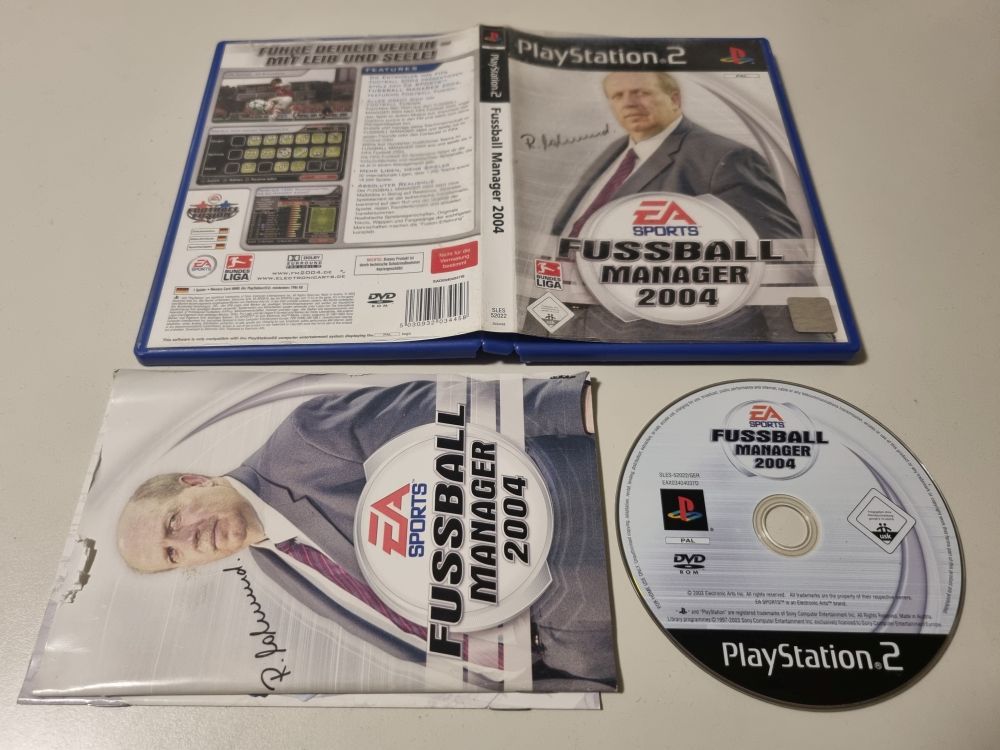 (Bild für) PS2 Fussball Manager 2004 - zum Schließen ins Bild klicken