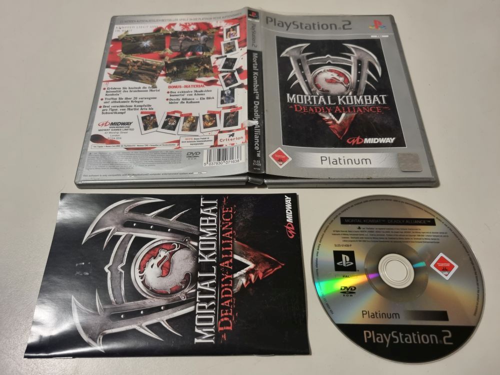 PS2 Mortal Kombat - Deadly Alliance - zum Schließen ins Bild klicken