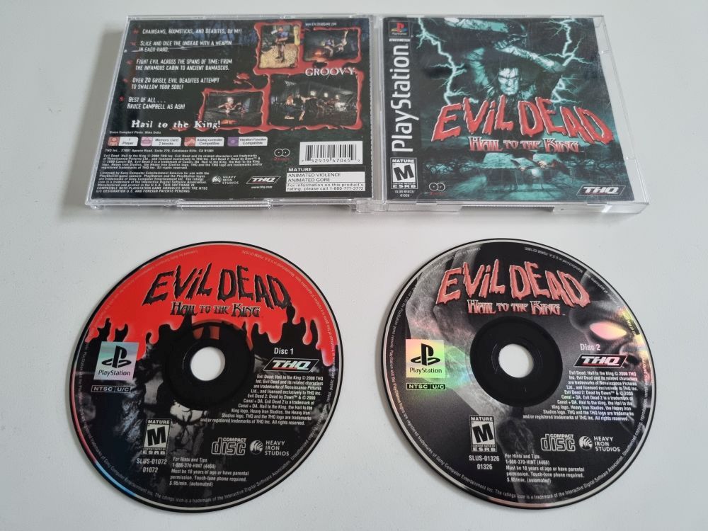 (Bild für) PS1 Evil Dead - Hail to the King - zum Schließen ins Bild klicken
