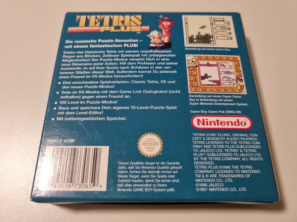 GB Tetris Plus NNOE [73603] - € - RetroGameCollectorHeaven - english  version