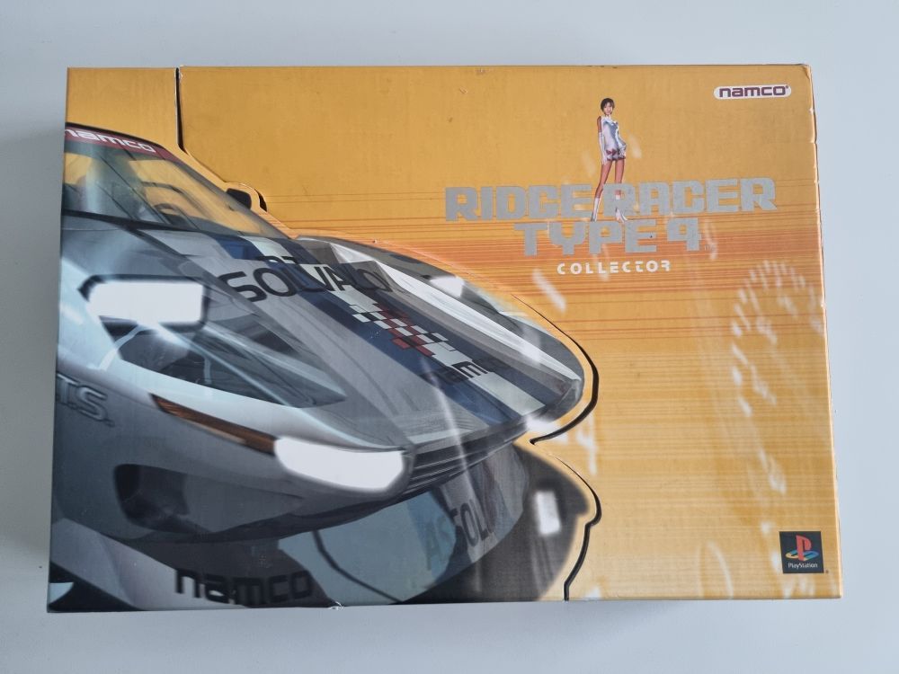 PS1 Ridge Racer Type 4 Collector - Original Box - zum Schließen ins Bild klicken