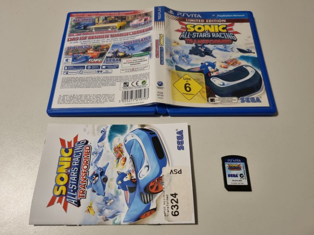 (Bild für) PSVita Sonic All-Star Racing - Transformed - Limited Edition - zum Schließen ins Bild klicken