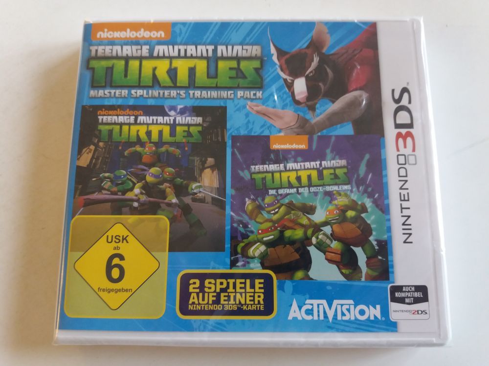 3DS Teenage Mutant Ninja Turtles Splinter's Training Pack GER - zum Schließen ins Bild klicken